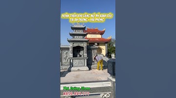 Khu Lăng Mộ Đá Xanh Rêu Đẹp | Lắp Đặt Tại An Dương – Hải Phòng | Đá Mỹ Nghệ Phú Cường