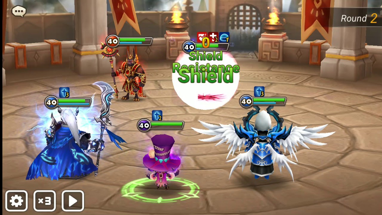 Summoners War: Doubt VS. Iron Cross