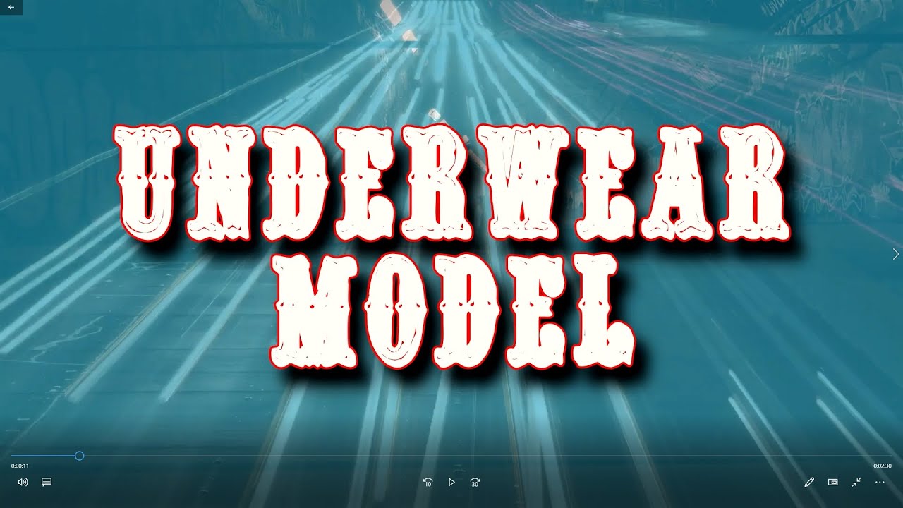 UNDERWEAR MODEL - THE BAND OF THE HAWK & YEAUX MAJESTY - BOHUP - LOFI BOOM BAP HIP HOP