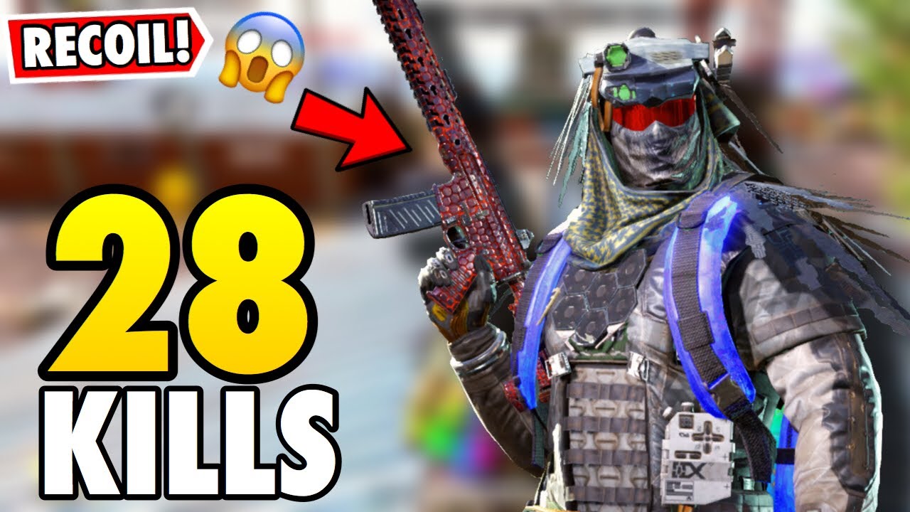 BEST GUN TO CONTROL RECOIL! CALL OF DUTY MOBILE BATTLE ROYALE YouTube