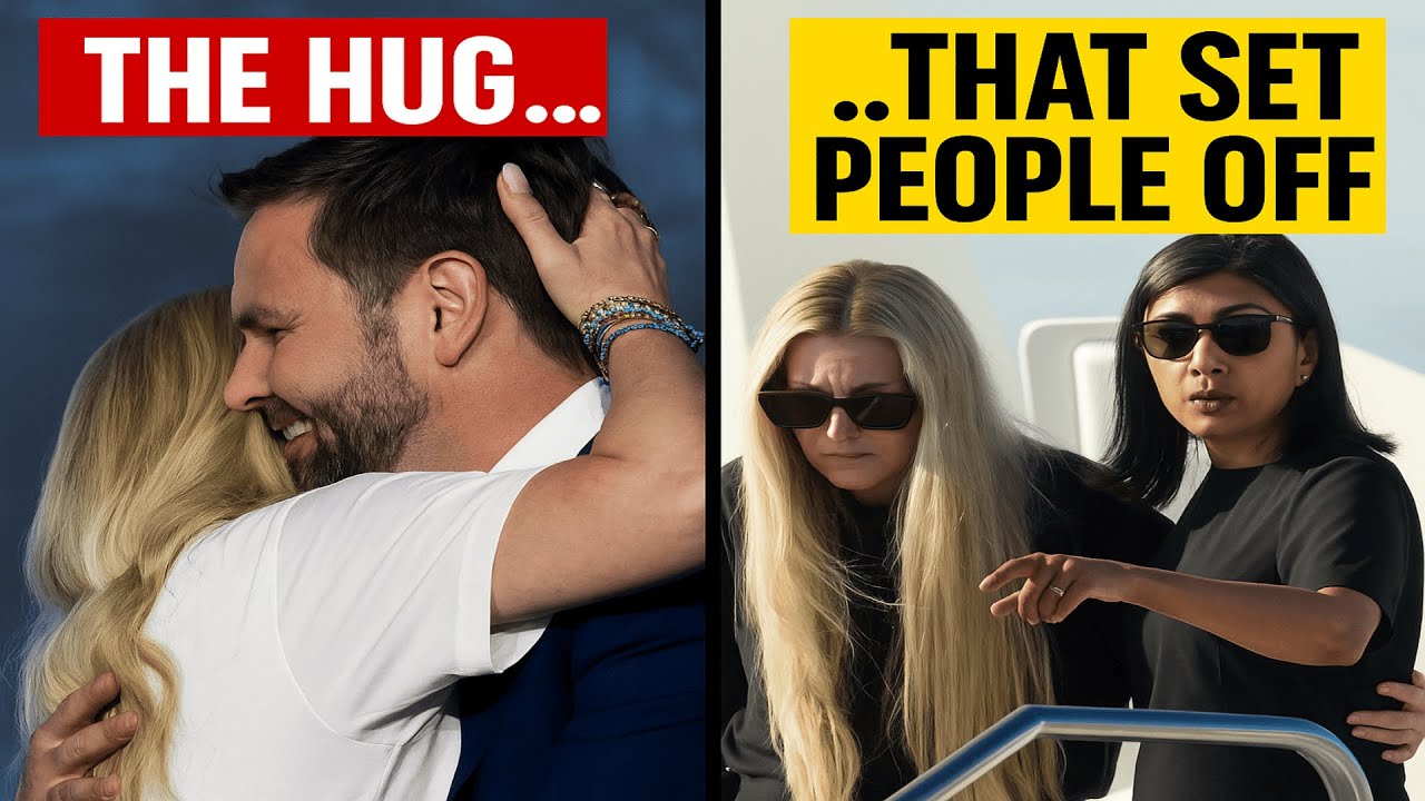 Зрители были шокированы неожиданным объятием Эрики Кирк и Джей Ди Вэнса на сцене