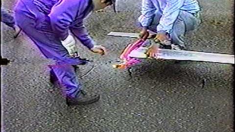 Flying model Airplane Contlol Line F2A 