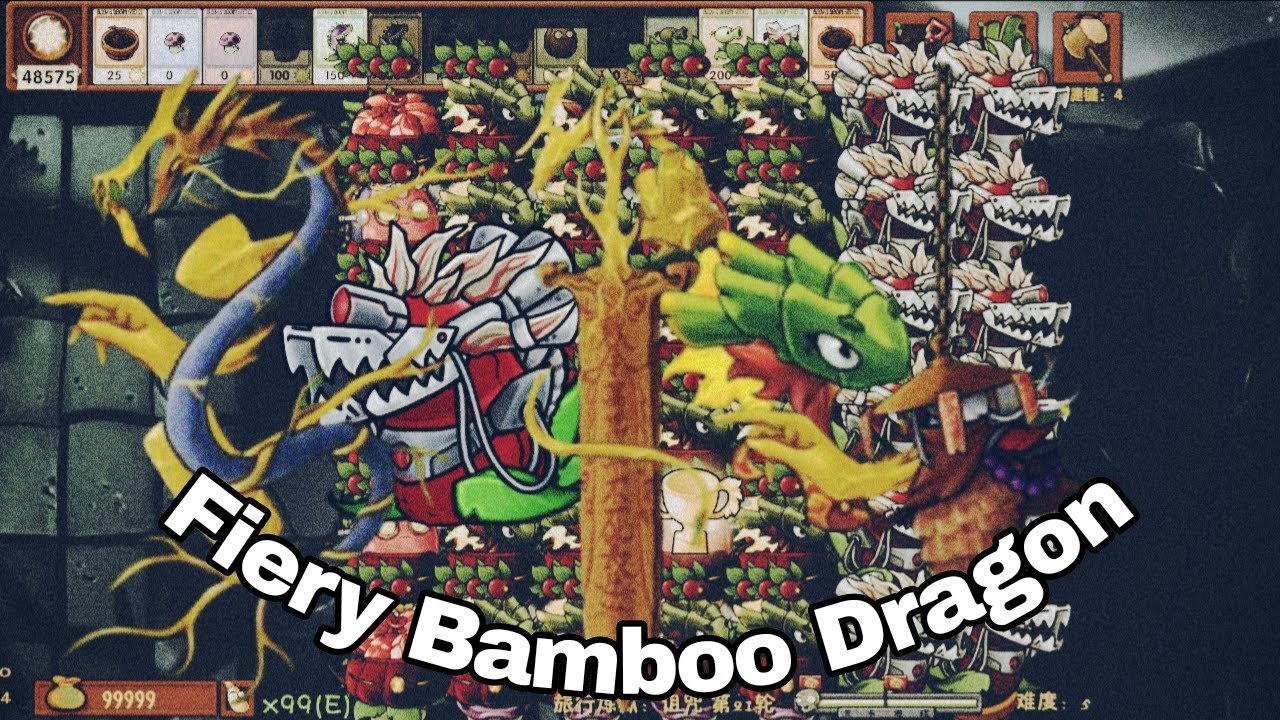 Pvz Fusion 3.4.2 - Purgatory Cursed w/Fiery Bamboo Dragon & New Ultimate Boss | Lion