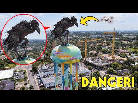 Drone catches ANCIENT CREATURE in real life! (OMG)