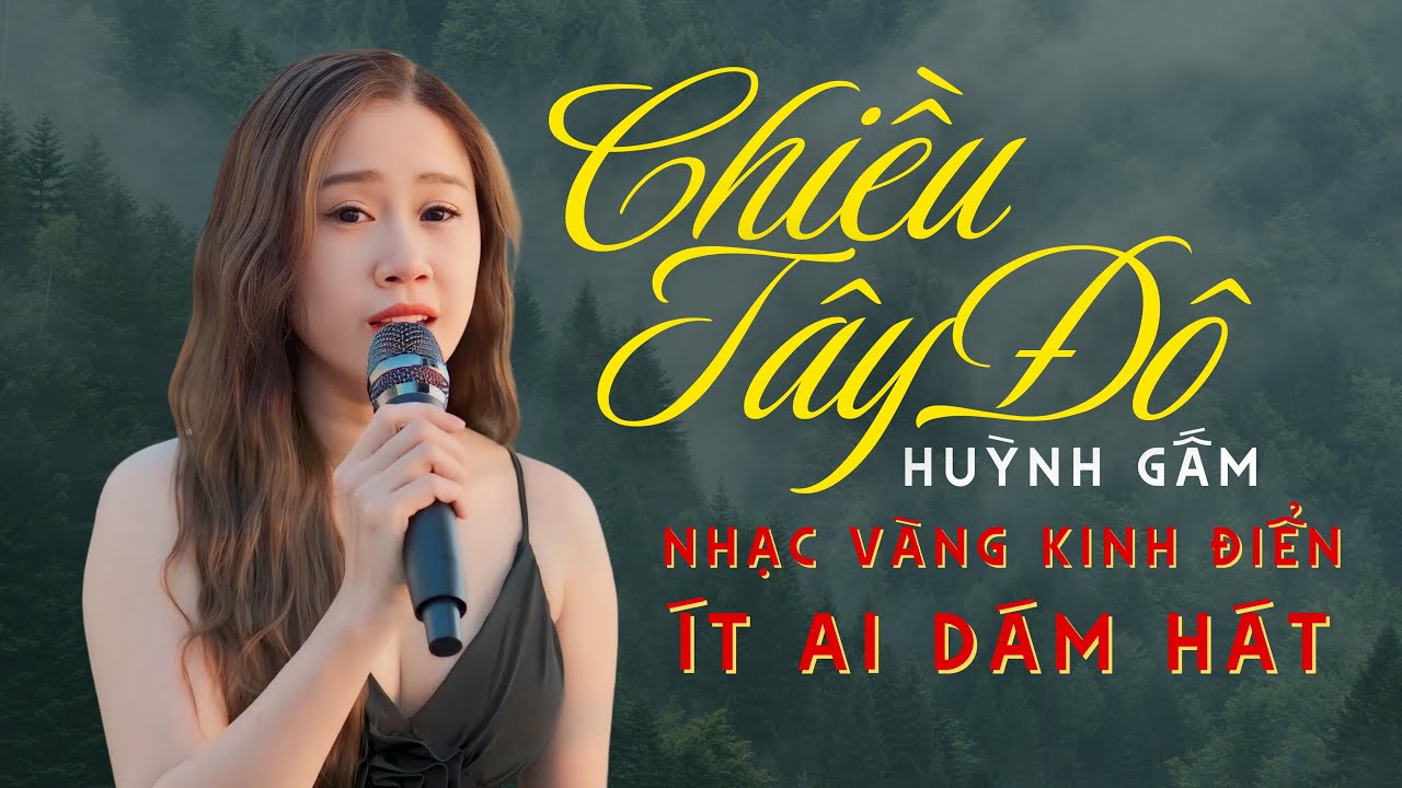 Liên khúc CHIỀU TÂY ĐÔ - HUỲNH GẤM | Những Bản Nhạc Vàng Kinh Điển Này Ít Ai Dám Hát Đúng Là Quá hay