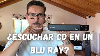 ¿Por qué escucho CD en un aparato BluRay?