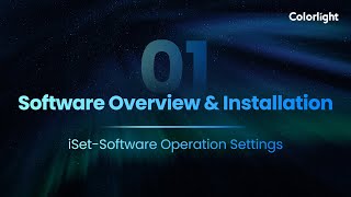 iSet - EP01 Software Overview & Installation