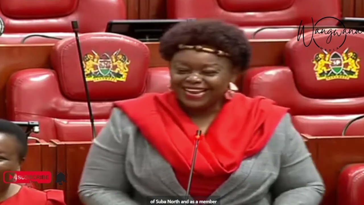 MP Millie causes laughter in Parliament as she speaks in Fluent American Accent.