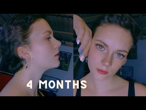 Buzzcut growing AFTER 4 MONTHS :) - YouTube
