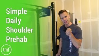 Simple Shoulder Prehab Routine | Week 32 | Movement Fix Monday | Dr. Ryan DeBell
