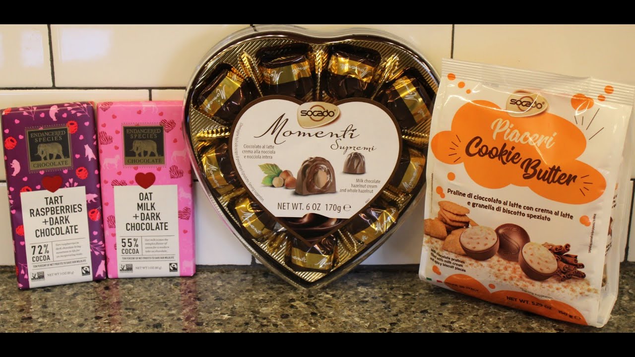 Endangered Species Tart Raspberries or Oat Milk + Dark Chocolate, Socado Hazelnut & Cookie Butter