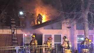 CSFD 2 Alarm Structure Fire on 1/9/2019
