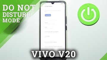How to Enable Do Not Disturb Mode on VIVO V20 – Block Sounds & Vibrations