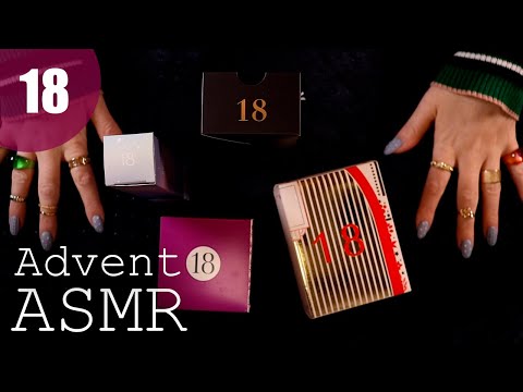 ASMR Advent Calendar 2023 Day 18 (🎧 soft spoken, tapping, scratching)