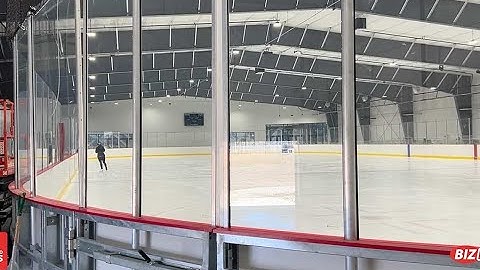 New indoor ice rink gives people a place to skate year-round. Take a look inside