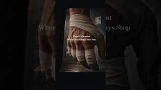 There's a moment when everything says to stop #warriormindset #mindgym #mindmanagement