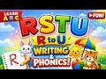 R to U Alphabet Writing & Phonics #preschoollearning #learnenglishphonics #alphabetwriting #marathi