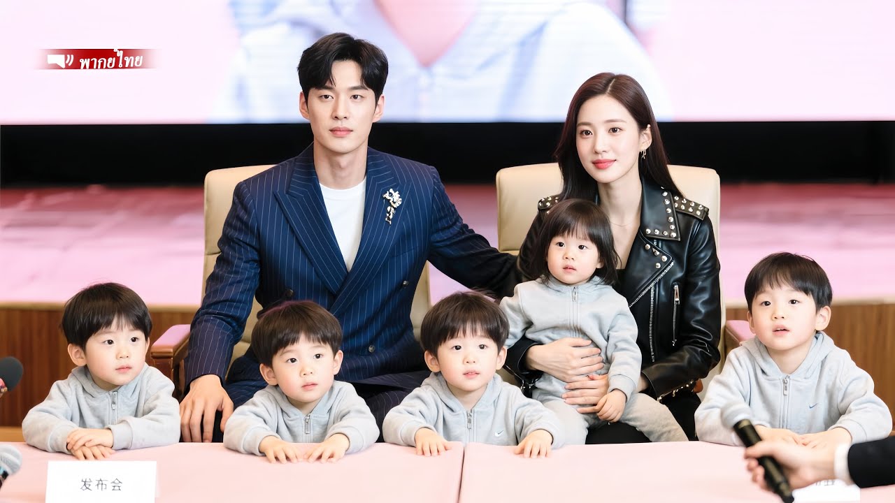 เด็ก 5 คนวิ่งเข้ามาในการแถลงข่าวซีอีโอพร้อมตะโกน: 'จับได้แล้ว นะพ่อ！