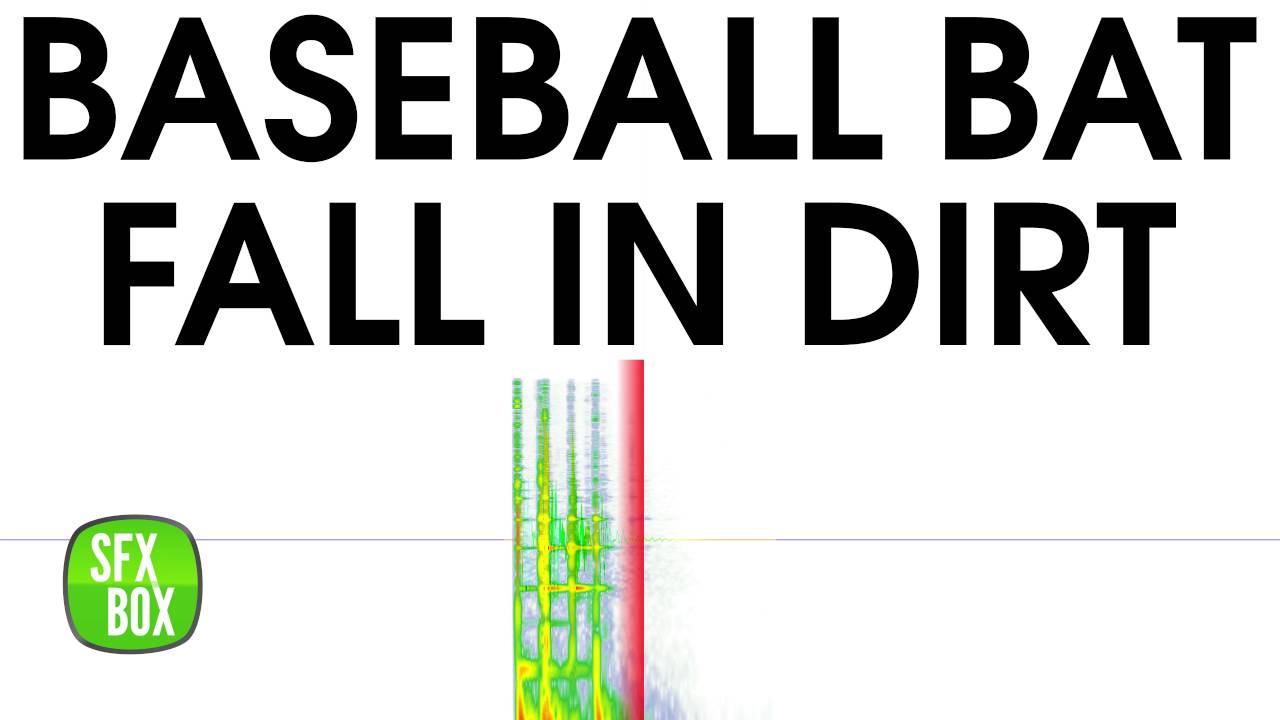 Baseball Bat Fall in Dirt Sound Effect YouTube