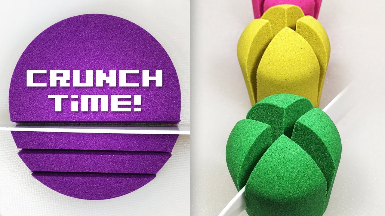 Very Relaxing ASMR 213 Satisfying Kinetic Sand