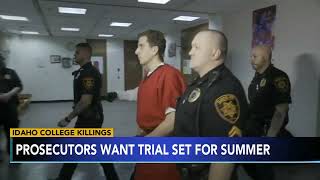 Prosecutors ask for Bryan Kohberger trial date for Idaho college murders to be set for summer 2024