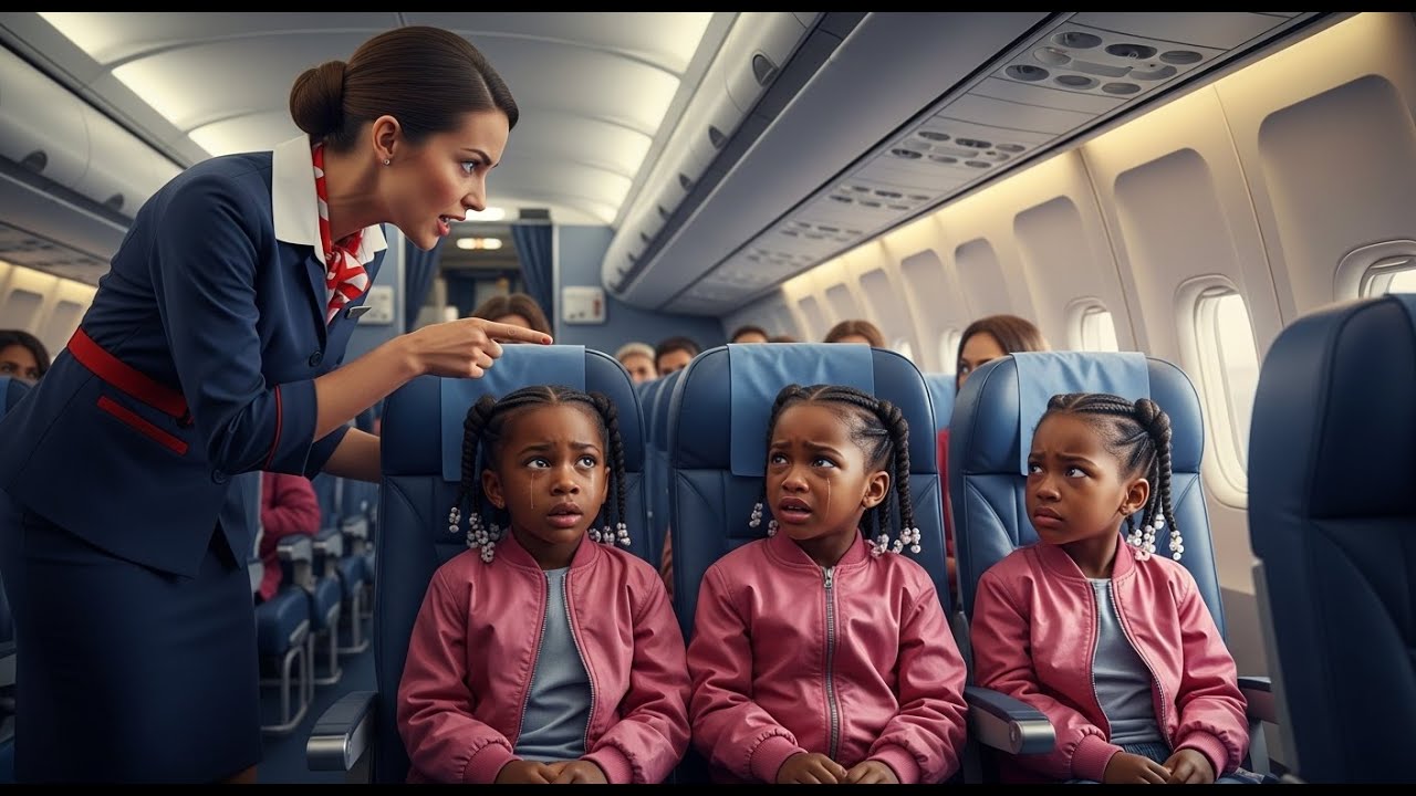Flight Attendant Targeted Black Triplet — Moments Later, CEO Dad Fires Her