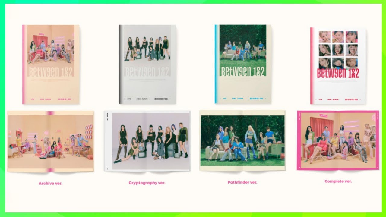 TWICE unveil tracklist for upcoming mini-album 'Between 1&2