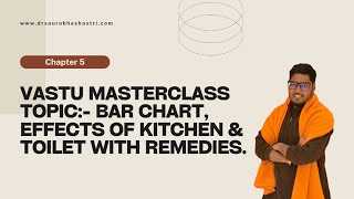 Vastu Masterclass Chapter 5. Bar chart, Effects of Kitchen &amp; Toilet with Remedies.