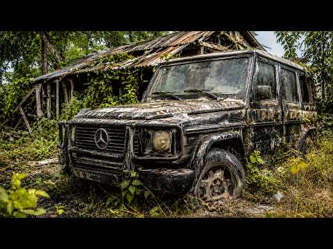 15 Years Forgotten in the Bushes… This Mercedes G-Class Looks Beyond Saving!