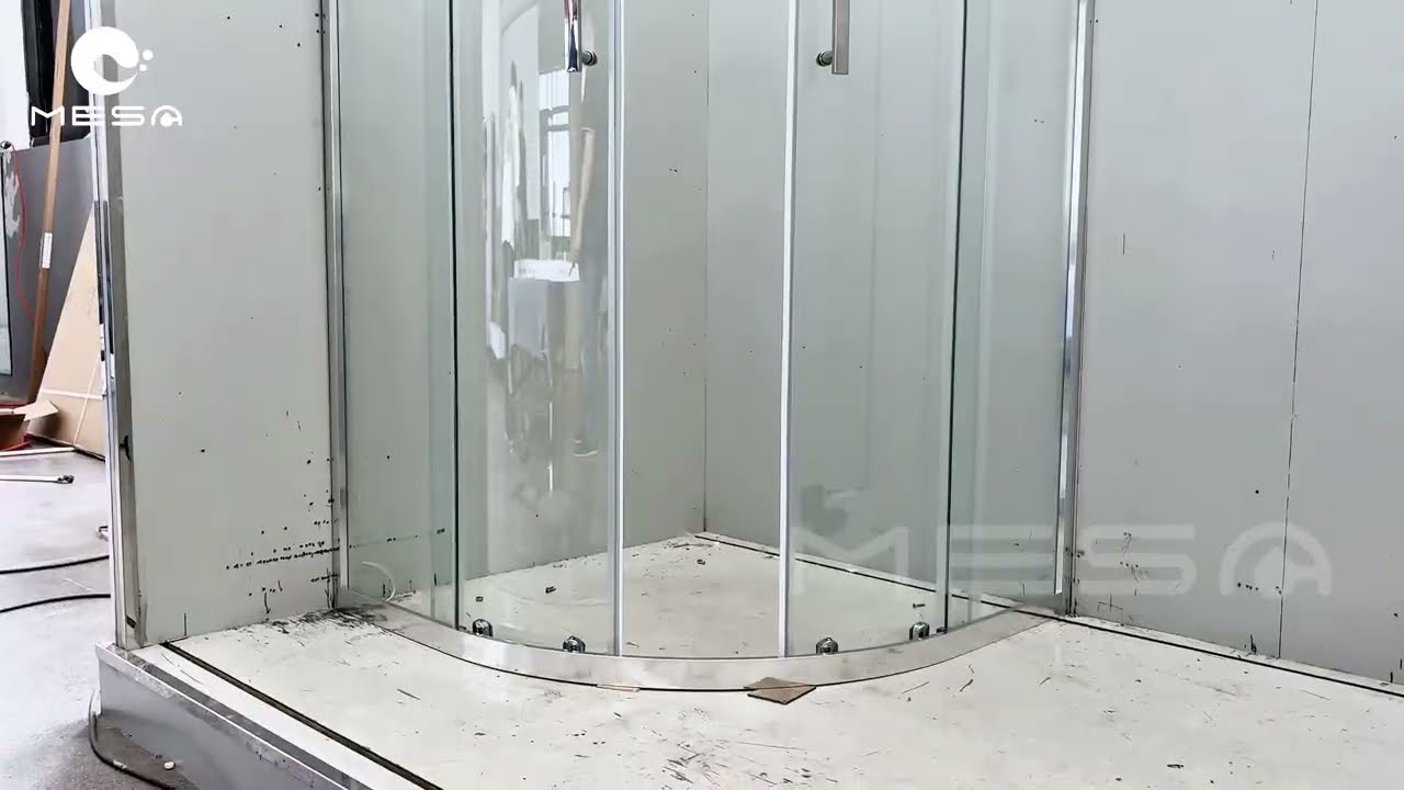 Quadrant Corner Shower Enclosure | Double Sliding Doors with 6mm Tempered Glass