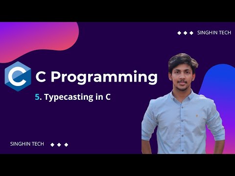 #5 Operators in C-Part1: Typecasting | Typecasting Operator | C Programming | Hindi