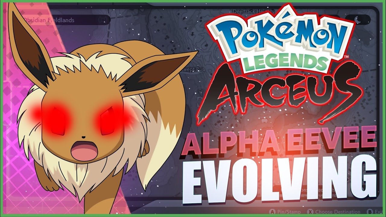 🦊 How To Get EEVEE & ALL EVOLUTIONS in Pokemon Legends: Arceus 