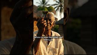 He Made a Bird from a Leaf… Then It Came Alive 🕊️