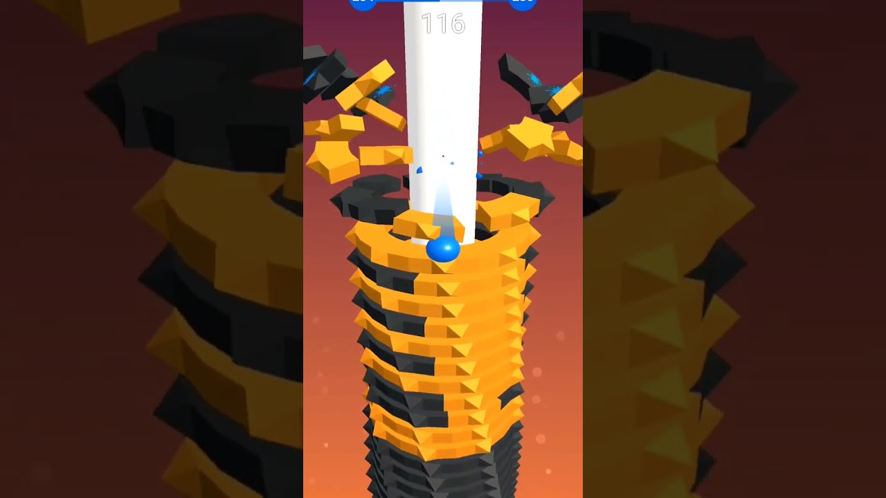 stackball jumping ⚽⚽ ball funny gameplay🎯💯. 