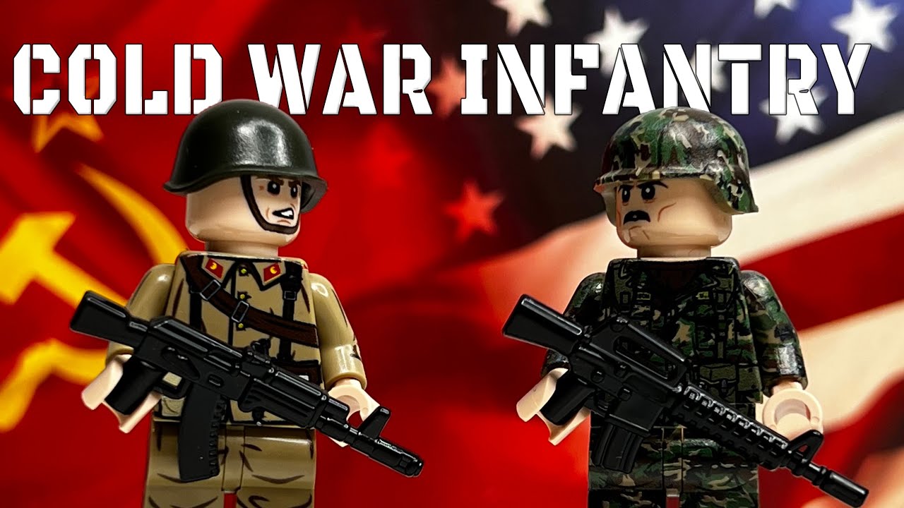 United Bricks Cold War US and Soviet Soldier Review YouTube
