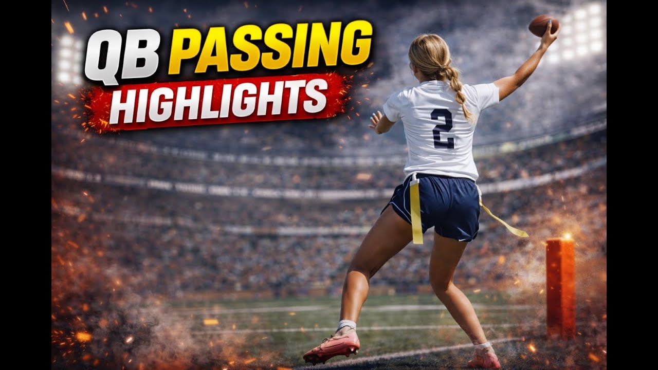 Mackenzie Lunde QB Passing Highlight Reel