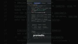 Java Ejercicios #20 | Suma y promedio de un array