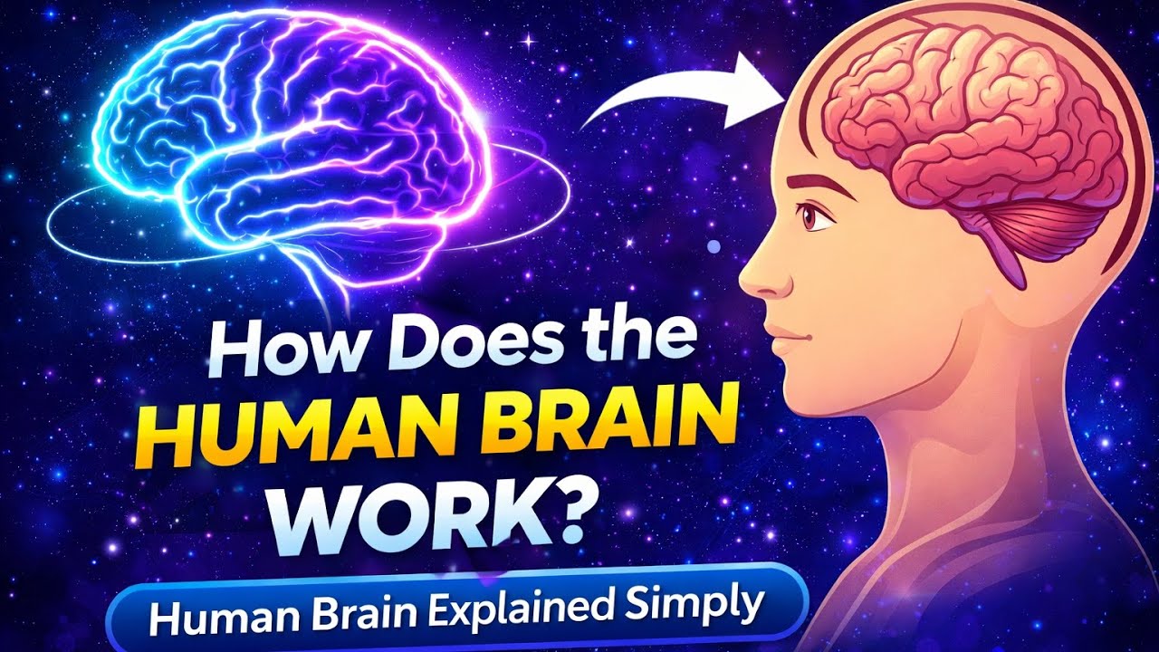 How Does the Human Brain Work  Human Brain Explained Simply ?Science facts