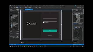 Login Form Modern UI Guna Bunifu Frameworks Project SourceCode Vb.net