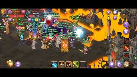 Best MMORPG Android Game For 2023 - Skylore (Killing Baladrog daily boss)