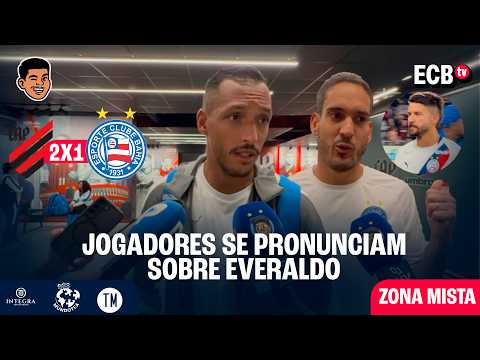 🤬 SEE WHAT BAHIA PLAYERS SAID ABOUT EVERALDO'S MISSED PENALTY! MIXED ZONE, CAP 2-1 BAHIA