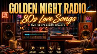 These 80s midnight radio love songs hit different – 🌙 retro romantic slow jams for lonely nights