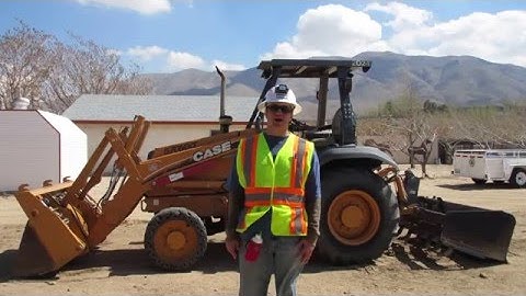 CASE Skiploader Start Up Procedures