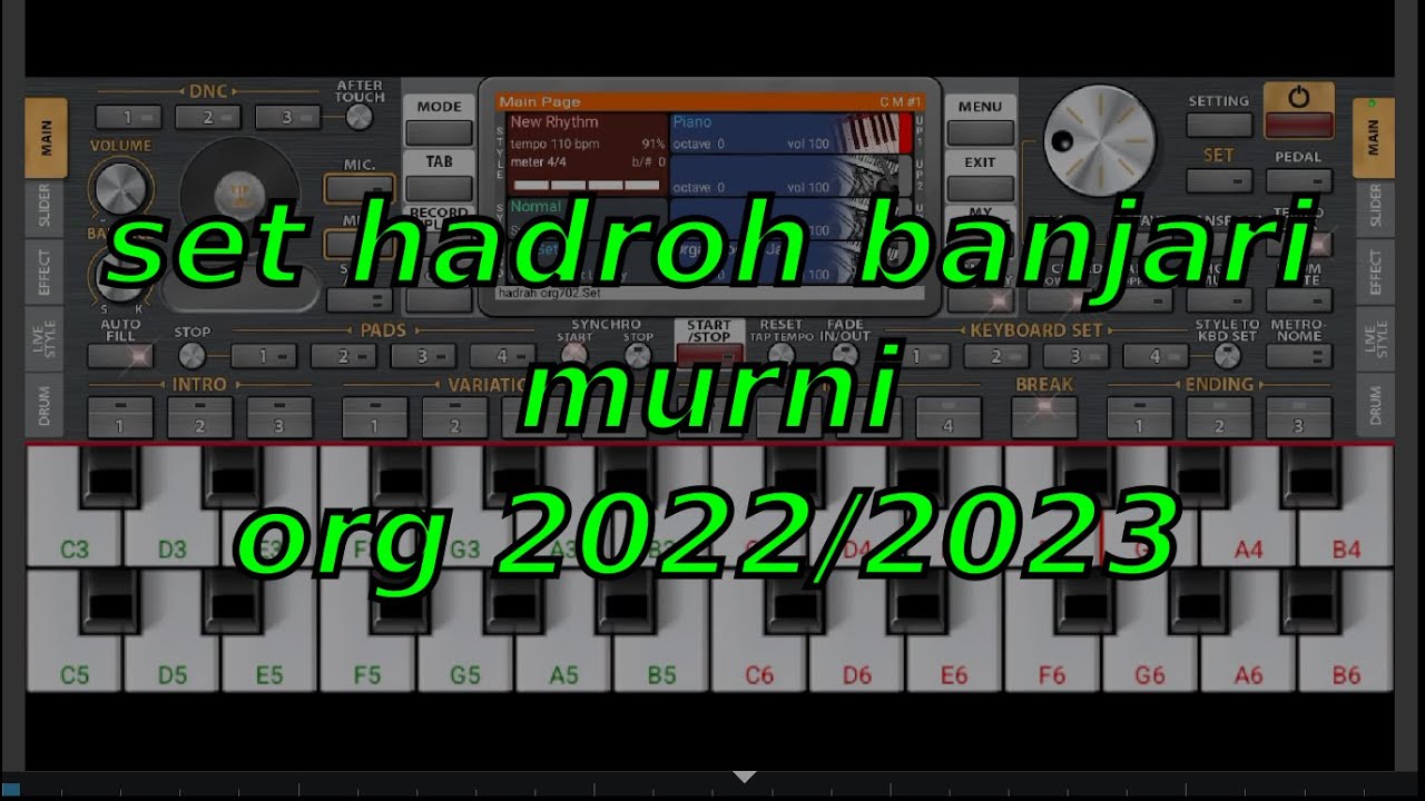 set hadroh banjari murni org 2022 ⁄ 2023 | kualitas HD