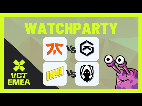 GX vs FNC & TH vs NAVI | VCT EMEA Stage 2 Playoffs: Lower Round 2