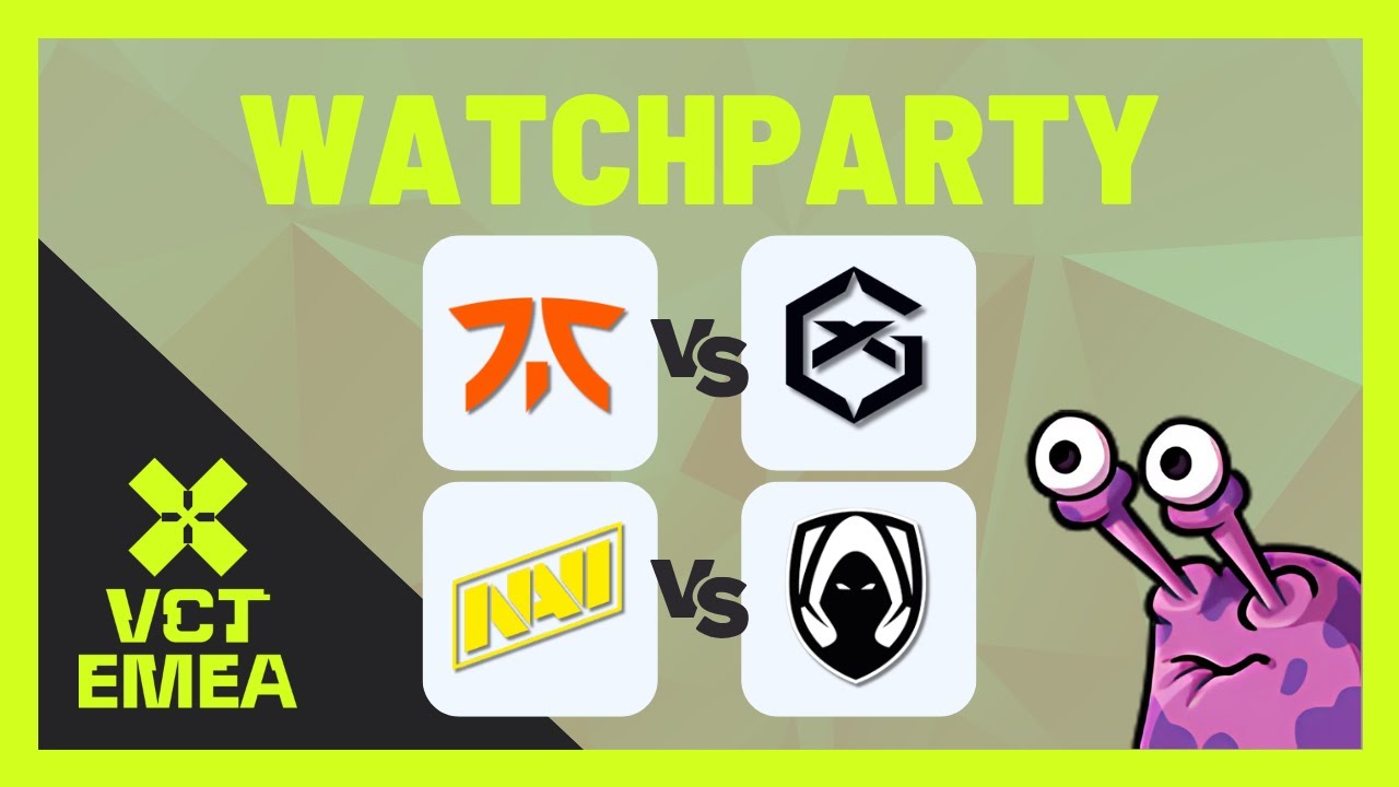 GX vs FNC & TH vs NAVI | VCT EMEA Stage 2 Playoffs: Lower Round 2