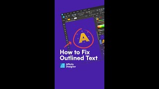 Cara Perbaiki Outline / Stroke Font Issue | Affinity Designer
