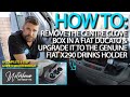 How to remove the centre glove box in a fiat ducato  upgrade it to a genuine x290 drinks holder