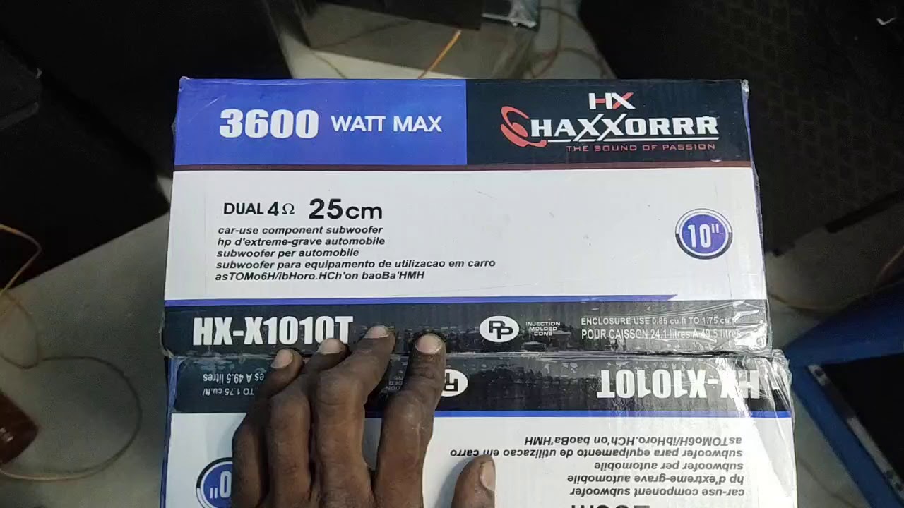 10 inch sub woofer hx brand @ low price 