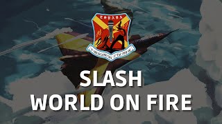 Slash Ft. Myles Kennedy - World on Fire - Karaoke (Instrumental + Lyrics)